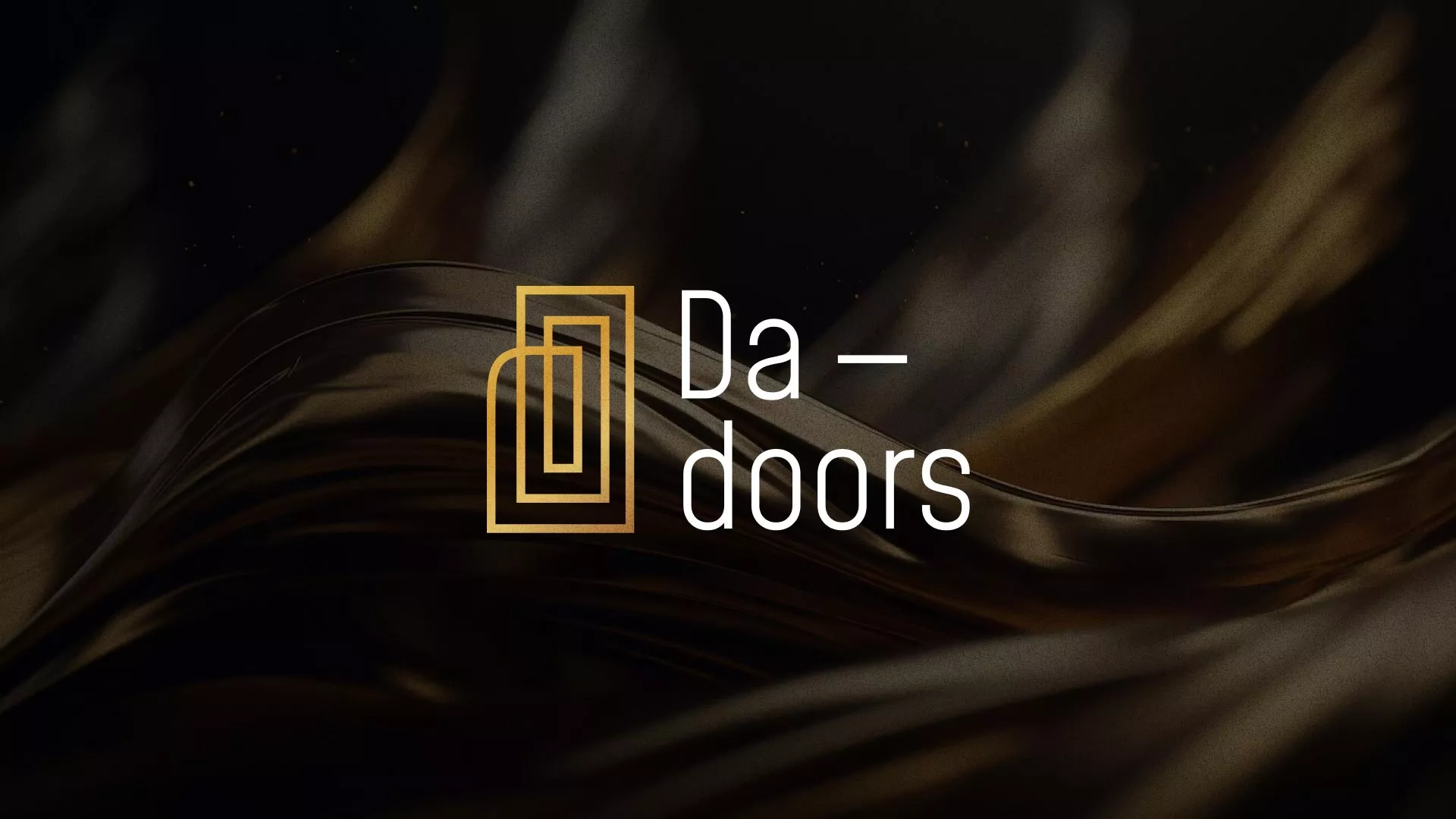 Разработка логотипа для компании «DA-DOORS» в Нижнем Тагиле